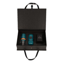 پک هدیه نفیس دو (قهوه‌ساز، آسیاب، بانکه قهوه)