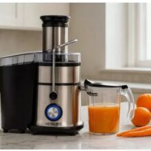 آبمیوه‌گیری تک‌کاره ولومی JE-2020 | 800 وات، فیلتر استیل