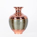 نمای نزدیک نقش خاتم گلدان بلونی