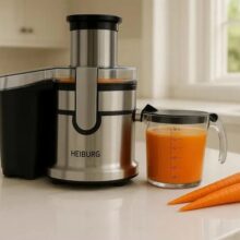 آبمیوه‌گیری تک‌کاره لمسی JE-2030 | فیلتر استیل، ضدچکه