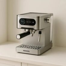 اسپرسوساز دوکاره لمسی CM-3014 | پودری و کپسولی، 20 بار