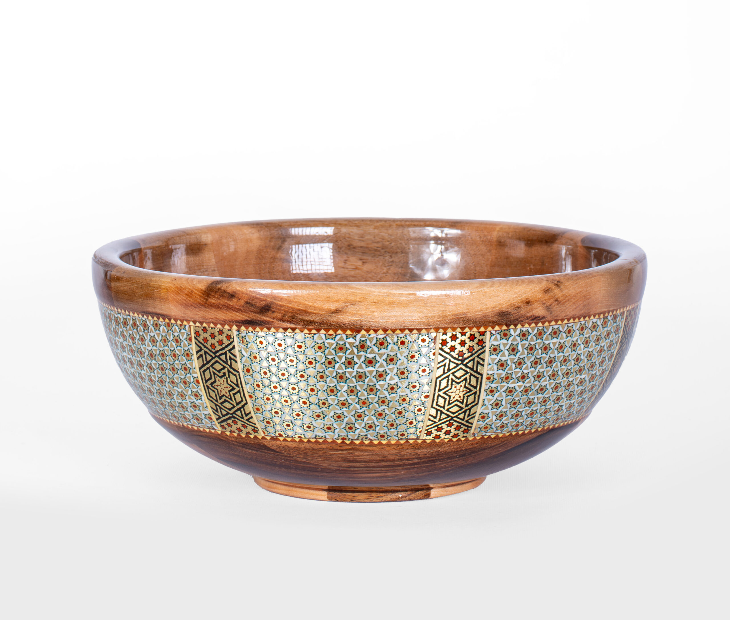 کاسه بزرگ با تزئین سنتی