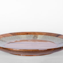 بشقاب بزرگ با تزئین سنتی