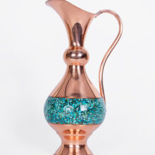 پارچ ۲۷ فیروزه‌کوب مسی