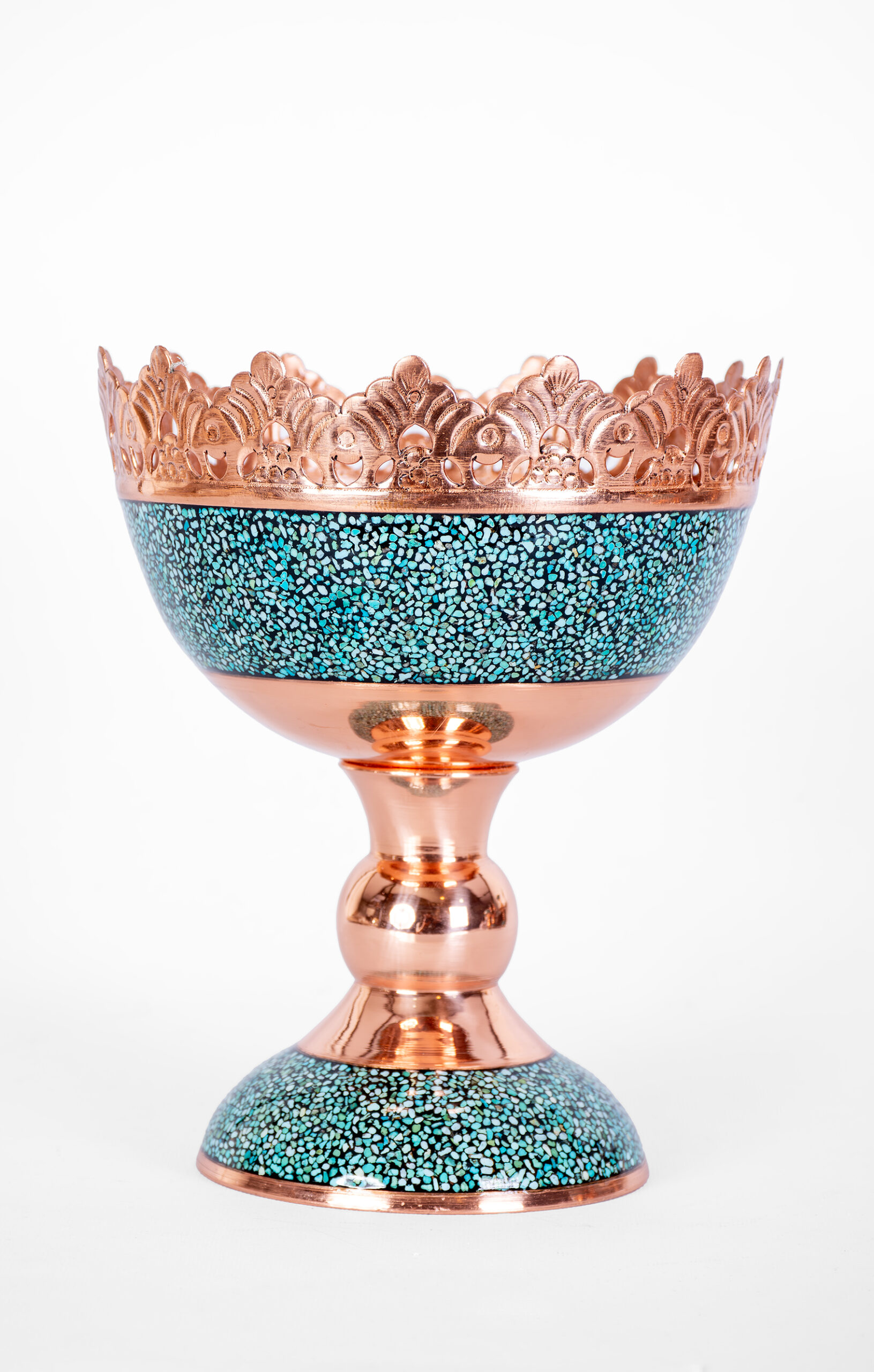 آجیل‌ خوری فیروزه‌کوب مسی