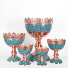 آجیل خوری فیروزه‌کوب مناسب برای دکوراسیون سنتی