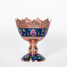 آجیل‌خوری مس و نقاشی دستی