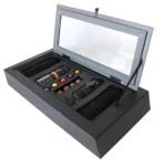 «پک هدیه سازمانی دیپلمات استارسو شامل قهوهساز دوکاره، آسیاب دستی، کپسول قهوه، شکلات و هاردباکس لوکس»