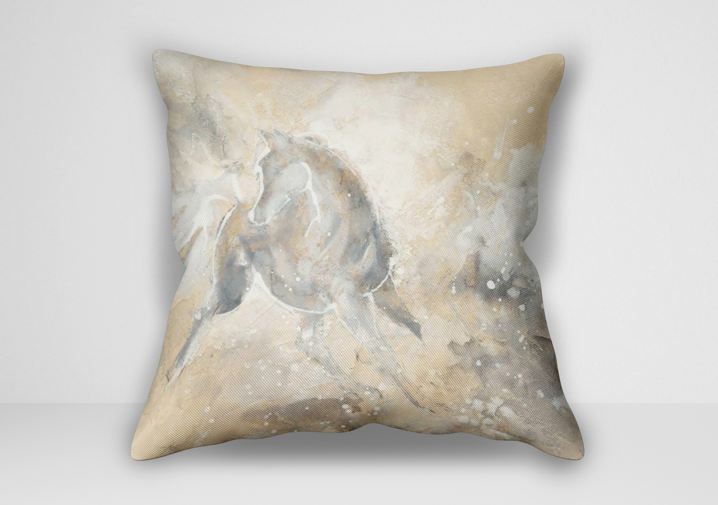 “کوسن اسب خاکستری  – اثر کریس پاشکه (نقاشی)