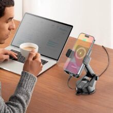 درگاه Type-C و طراحی ضد لغزش هولدر ET-WC53