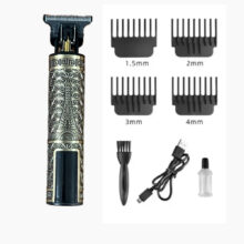 ماشین اصلاح حرفه‌ای ShawnStar XSD-318 اورجینال با تیغه فلزی، باتری قابل شارژ Ni-MH و طراحی ارگونومیک