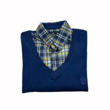 پلیور یقه پیراهنی مردانه | مدل شیک و گرم برای پاییز و زمستان