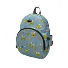 کوله پشتی مدل دیا - رنگ آبی با جیب جلو و بند قابل تنظیم