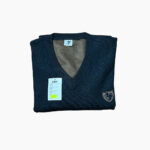 بافت مردانه نخی با یقه هفت، مدل اسپرت و روزمره